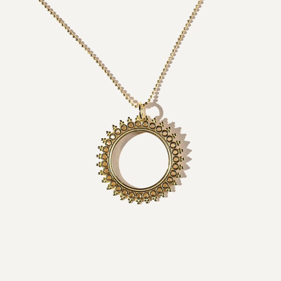 GAYATRI collier en Or vermeil 14K